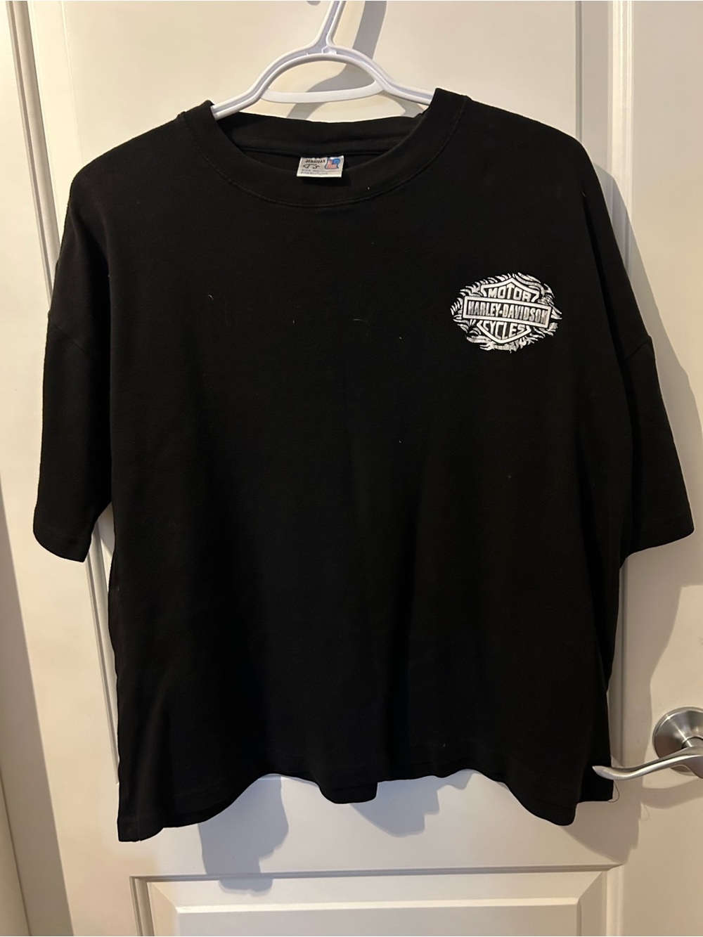 Harley-Davidson Black Short Sleeve Logo Tee XL Jamaica